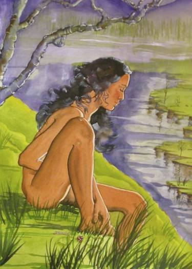 Original Erotic Paintings by Professor Emeritus Peter Bagnolo