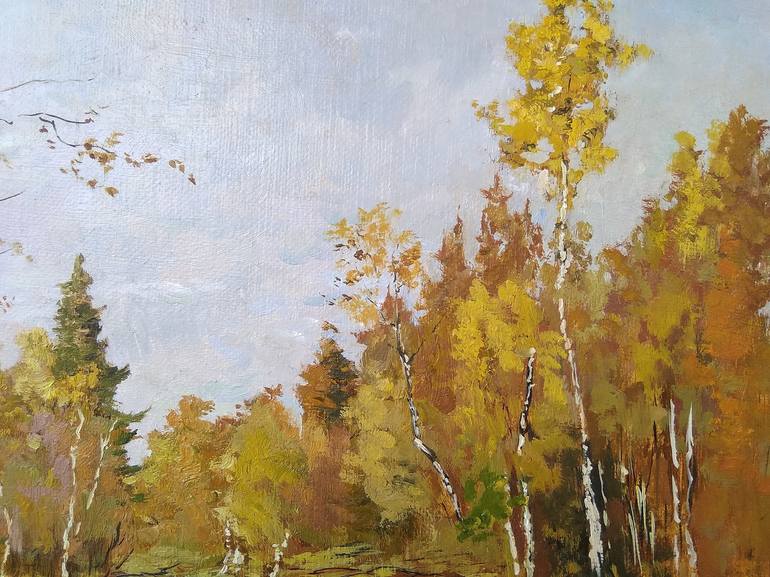 Original Realism Landscape Painting by Evgeny Kislenko