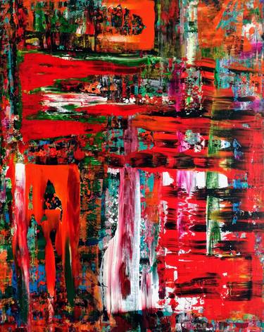 Original Abstract Expressionism Abstract Paintings by Philip Kratz