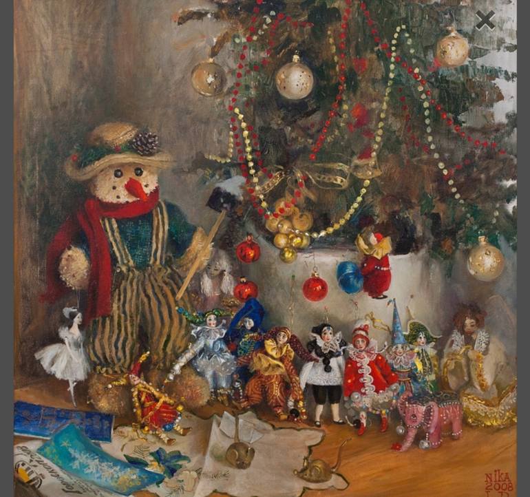 famous christmas paintings