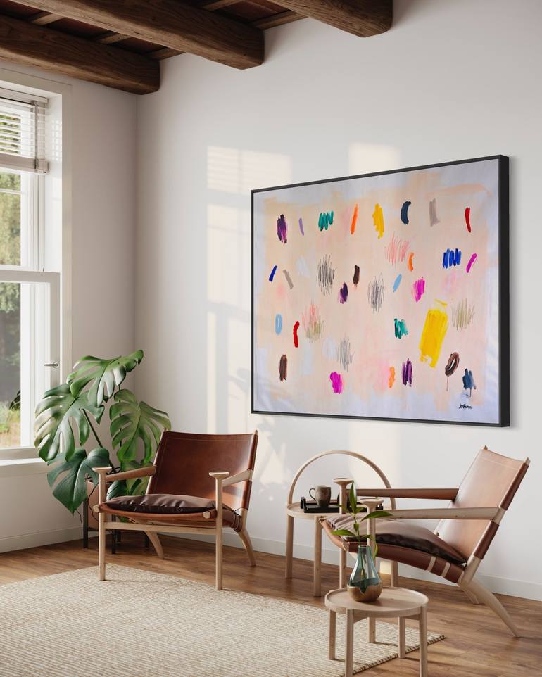 Original Modern Abstract Painting by Jen Ramos