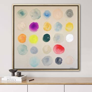 Original Abstract Home Paintings by Jen Ramos