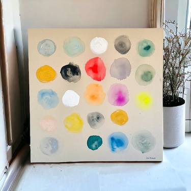 Original Abstract Paintings by Jen Ramos