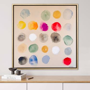 Original Pop Art Abstract Paintings by Jen Ramos