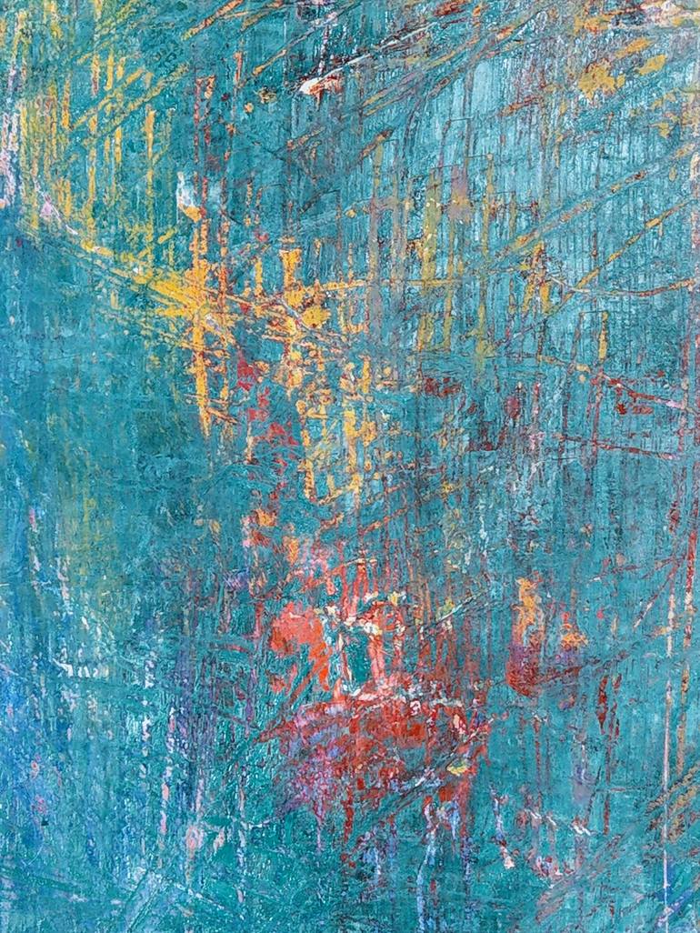 Original Abstract Expressionism Abstract Painting by Tanmay Parashar