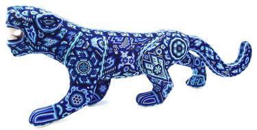 Contemporary Huichol Jaguar thumb