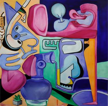 Original Art Deco Abstract Paintings by Kashyap Patel