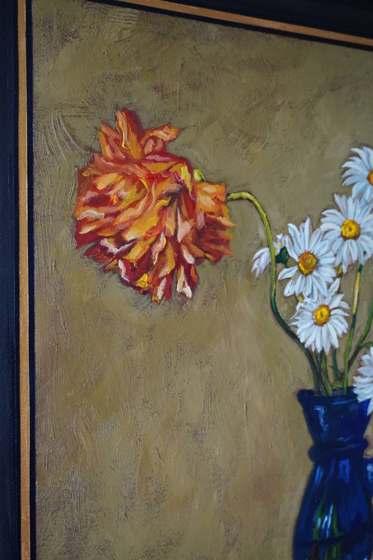 Original Realism Floral Painting by Eva Chen