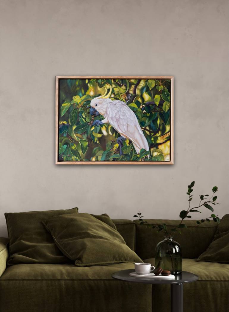 Original Realism Animal Painting by Eva Chen