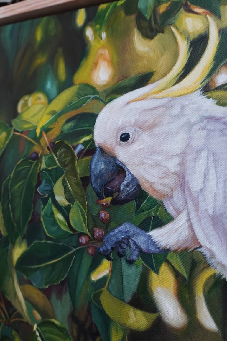 Original Realism Animal Painting by Eva Chen