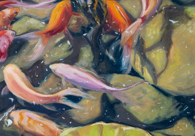 Original Realism Animal Painting by Eva Chen