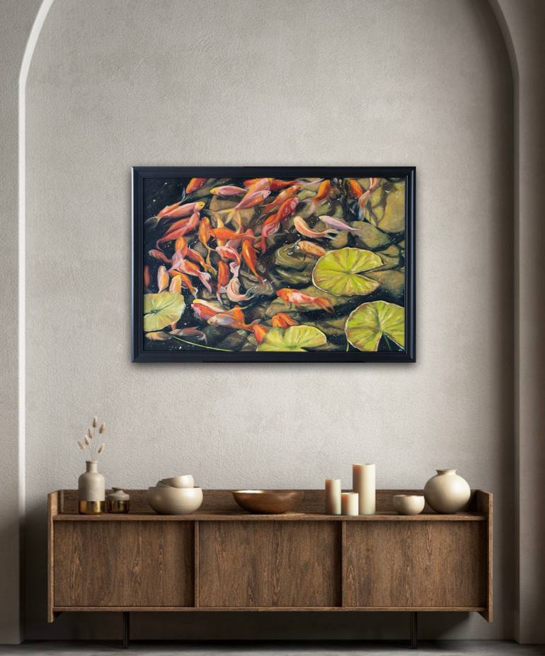 Original Realism Animal Painting by Eva Chen