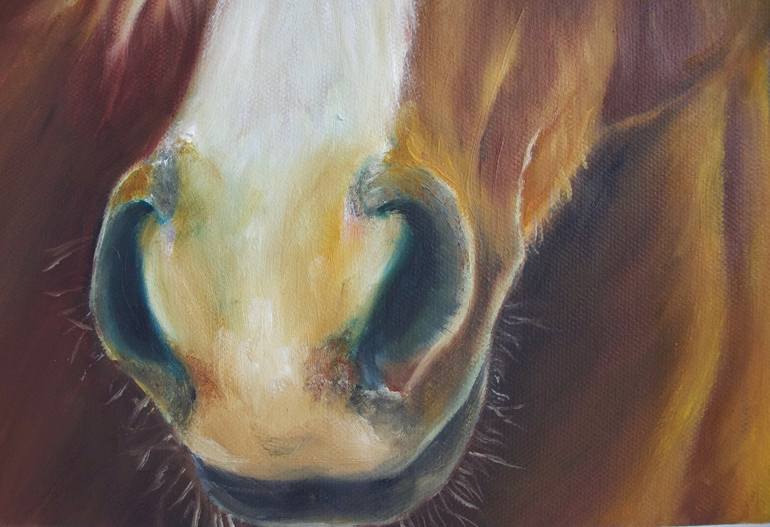 Original Fine Art Animal Painting by Eva Chen