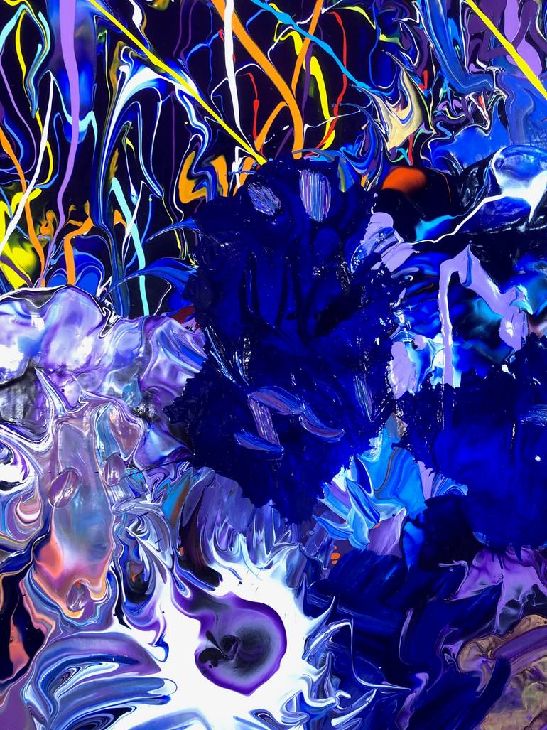 Original Contemporary Abstract Painting by Clare Avery