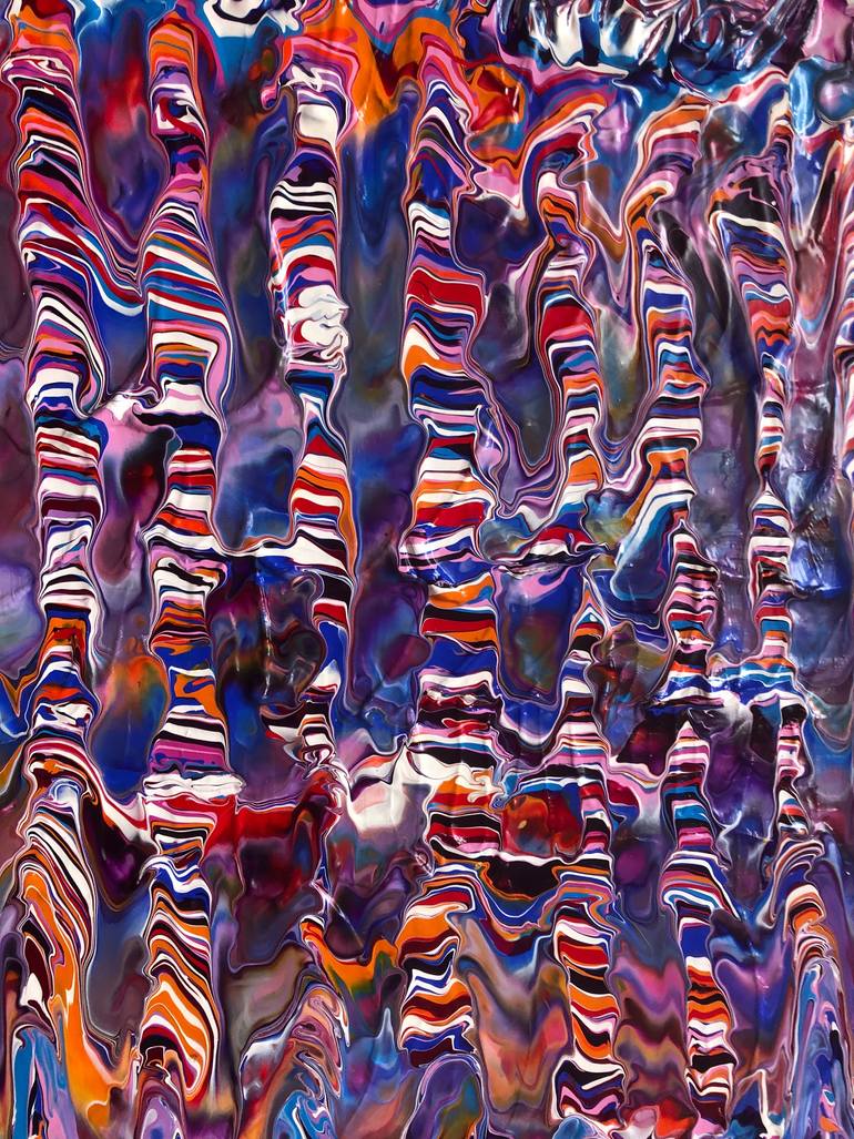 Original Abstract Expressionism Abstract Painting by Clare Avery