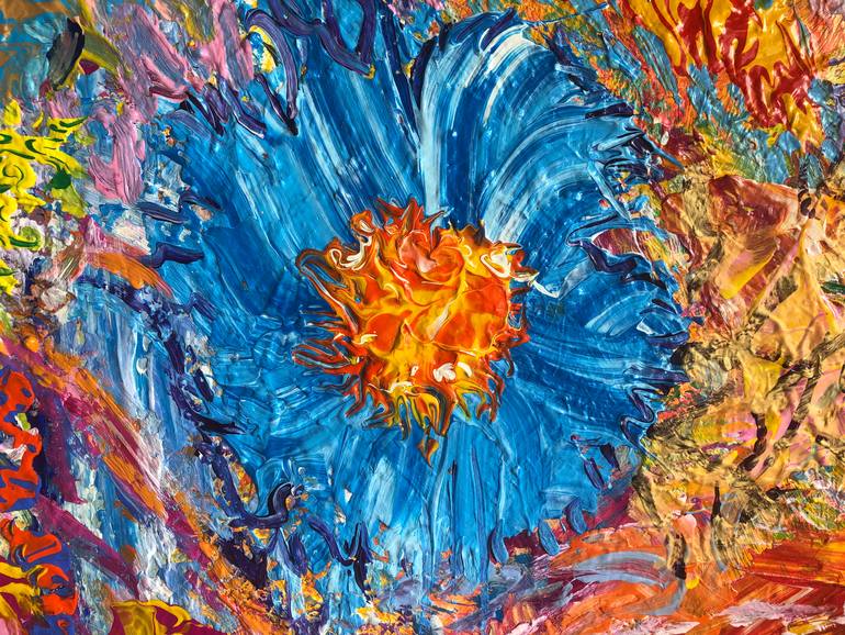 Original Abstract Painting by Clare Avery