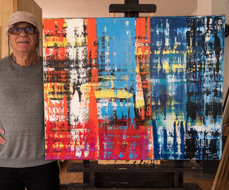 Original Expressionism Abstract Painting by Anando Arnold