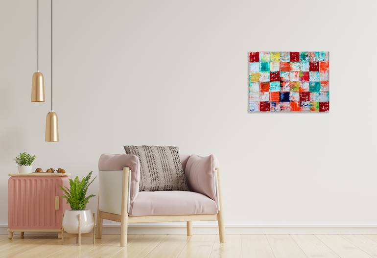 Original Abstract Expressionism Abstract Painting by Anando Arnold