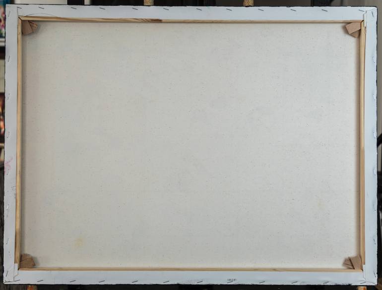 Original Abstract Expressionism Abstract Painting by Anando Arnold