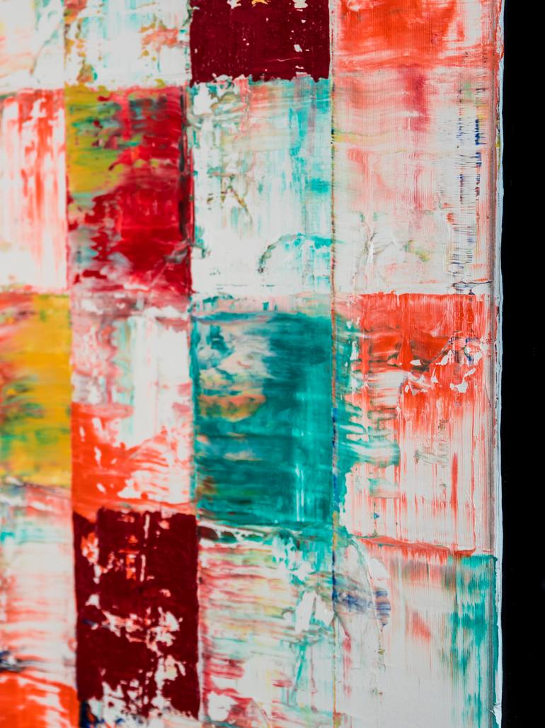 Original Abstract Expressionism Abstract Painting by Anando Arnold