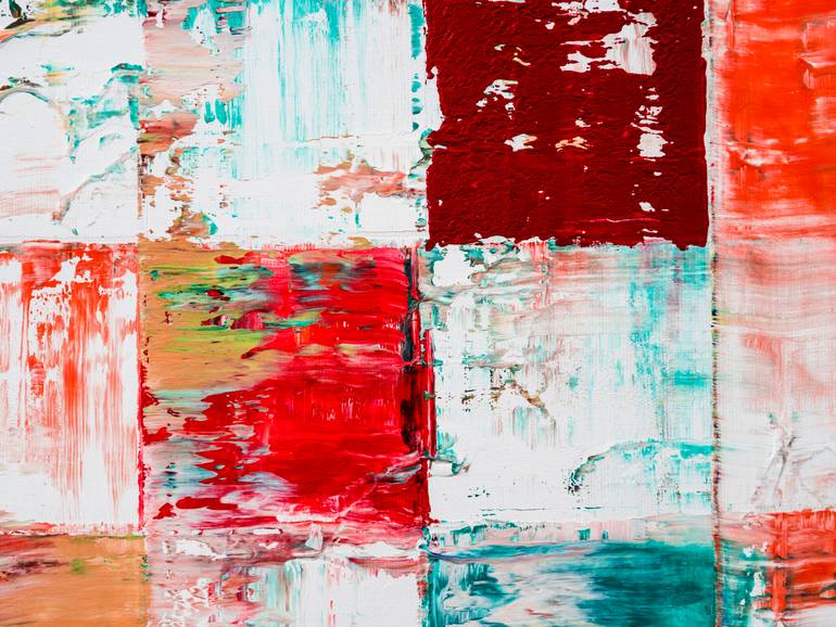 Original Abstract Expressionism Abstract Painting by Anando Arnold