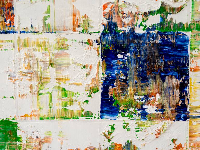 Original Abstract Expressionism Abstract Painting by Anando Arnold