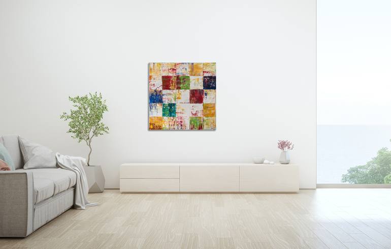 Original Abstract Expressionism Abstract Painting by Anando Arnold