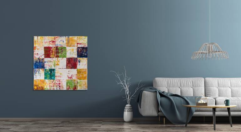 Original Abstract Expressionism Abstract Painting by Anando Arnold