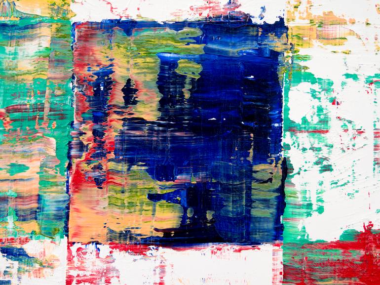 Original Abstract Expressionism Abstract Painting by Anando Arnold