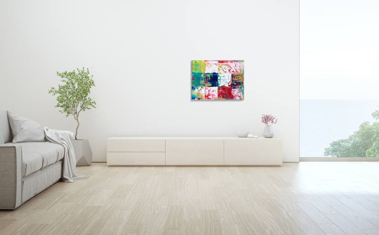 Original Abstract Expressionism Abstract Painting by Anando Arnold