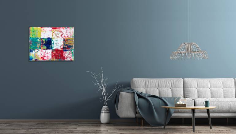 Original Abstract Expressionism Abstract Painting by Anando Arnold
