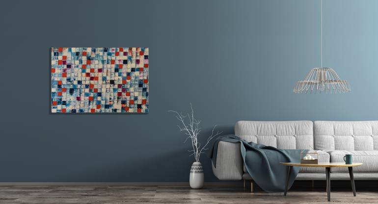 Original Abstract Expressionism Abstract Painting by Anando Arnold