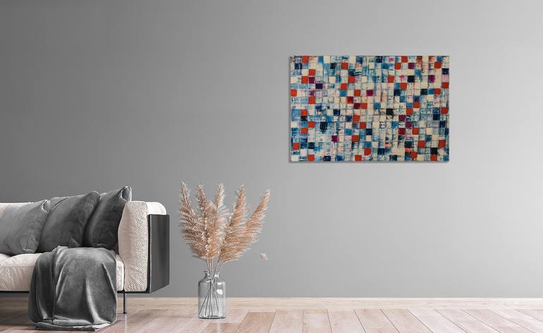 Original Abstract Expressionism Abstract Painting by Anando Arnold