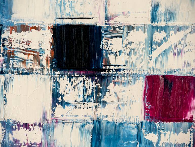 Original Abstract Expressionism Abstract Painting by Anando Arnold