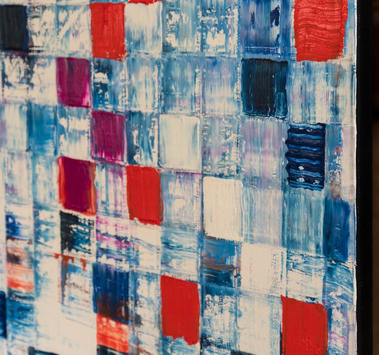 Original Abstract Expressionism Abstract Painting by Anando Arnold