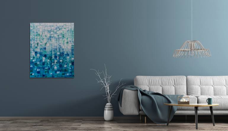 Original Abstract Expressionism Abstract Painting by Anando Arnold