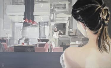 Print of Interiors Paintings by Marzena Slusarczyk