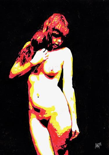 Original Fine Art Nude Paintings by Jonathan Ash