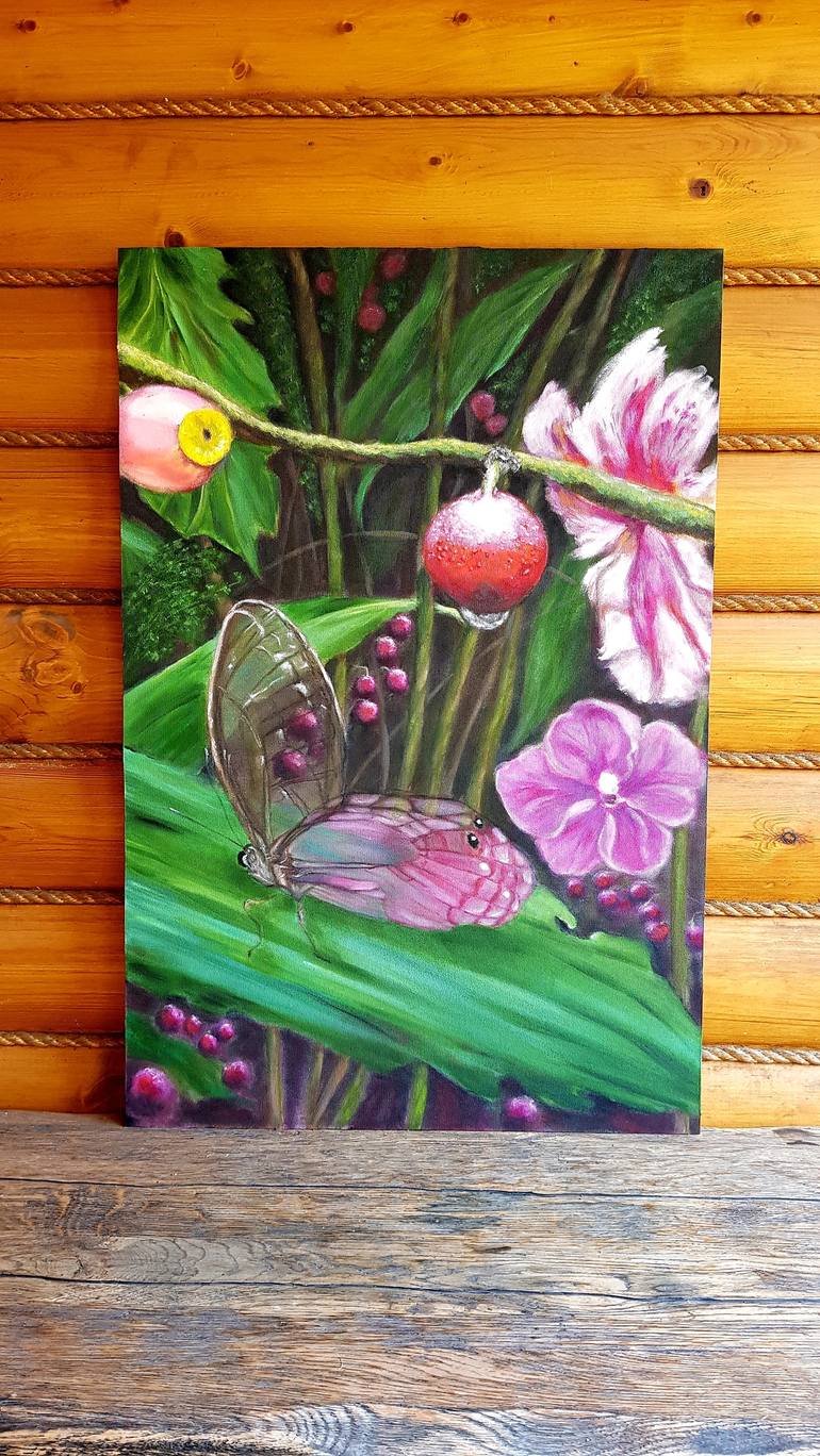 Original Fine Art Floral Painting by Irina Kislova