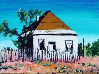 Original Expressionism Architecture Paintings by Don David Young