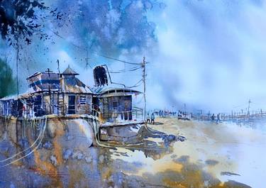 Original Impressionism Landscape Paintings by Subhajit Paul