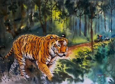 Original Fine Art Landscape Paintings by Subhajit Paul