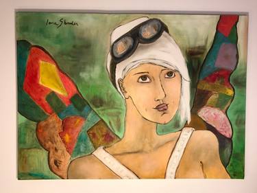 Original Impressionism Women Paintings by Iona Shroder Napolitano