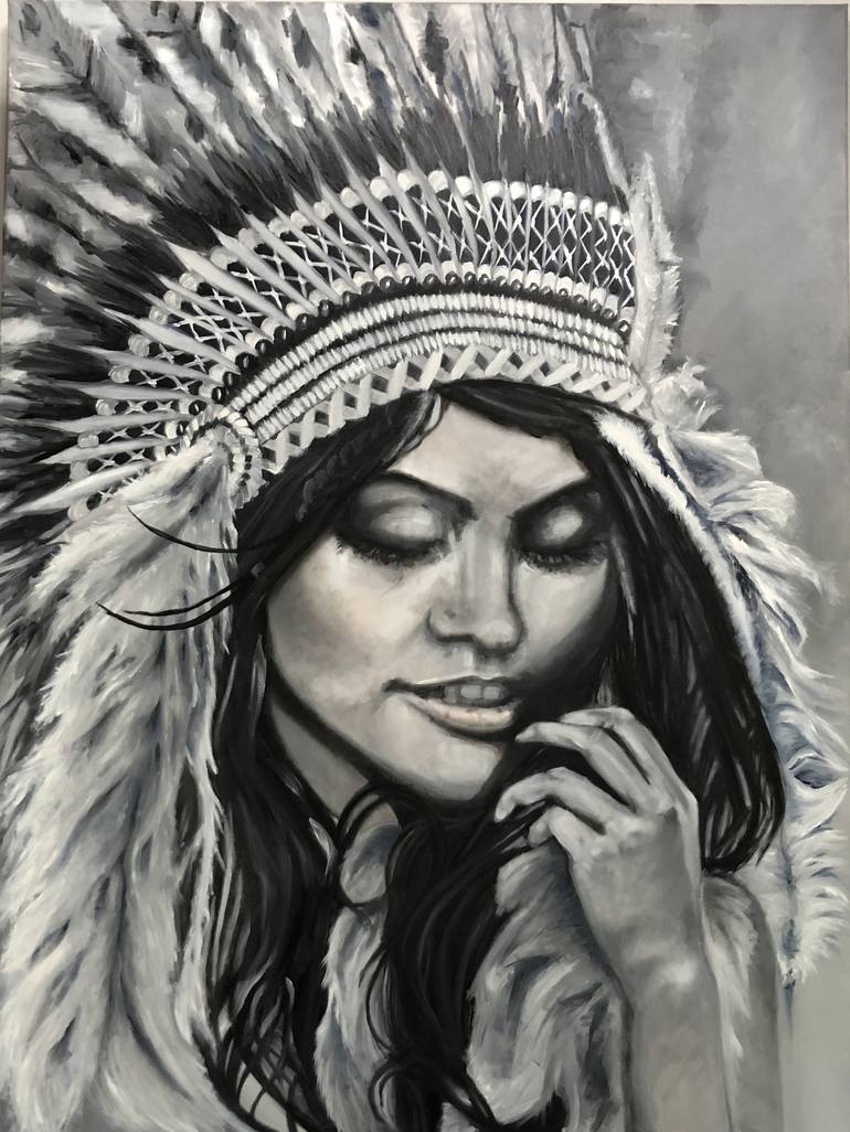 native american painting spirit