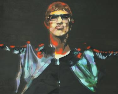 Print of Figurative Celebrity Paintings by Simone Scholes