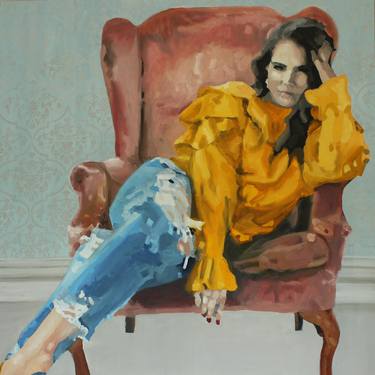 Print of Impressionism Fashion Paintings by Simone Scholes