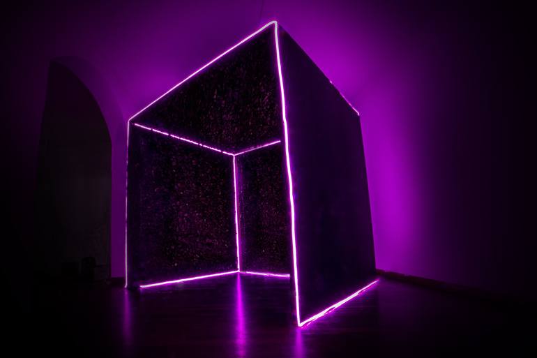 Carbonic Light - Journey into the Black Cube - Print