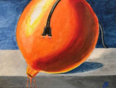 Original Surrealism Still Life Painting by John Boudreau