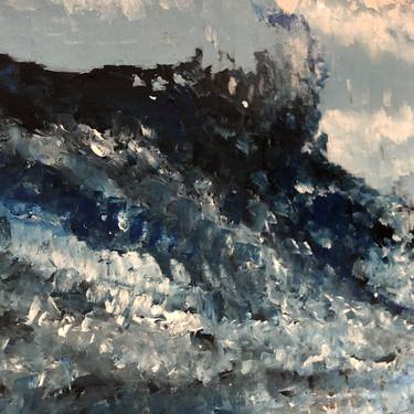 Print of Expressionism Seascape Paintings by Alessandro Masera