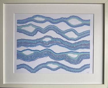 Print of Beach Drawings by amy davidson